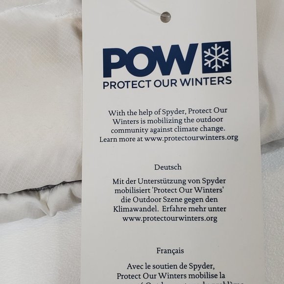 Spyder Timeless Down Jacket Women's XL White - Picture 6 of 12